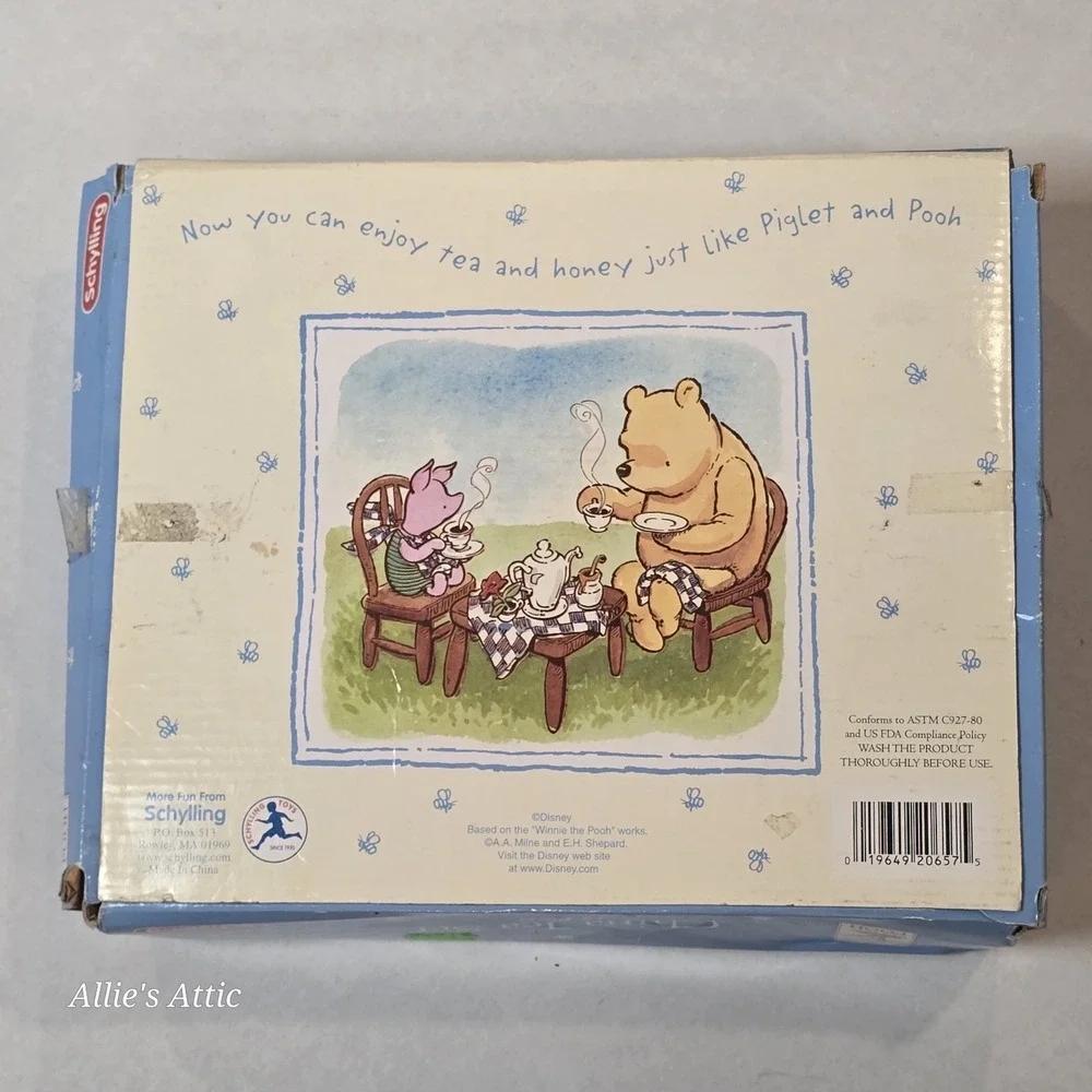 Classic Pooh Tea Set 12 Piece Winnie The Pooh And Friends China Toy New In Box